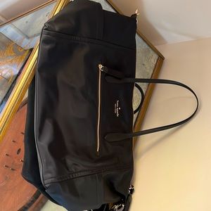 Kate Spade Weekender Bag Black EUC